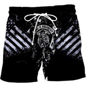 Resim Son Of Anarchy Basketbol Şort (544780789) Çok Renkli 