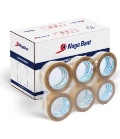 Resim Nuga 45 mm x 100 mt Solvent Akrilik Koli Bandı 24 Adet 