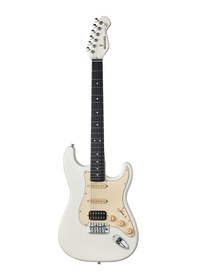Resim Mooer Msc10 Pro Elektro Gitar Vintage White 