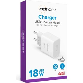 Resim Apricot APC-U310 3.4A Beyaz Ev Şarj Adaptörü 