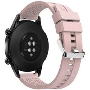 Resim 20mm 22mm Silikon Bant Samsung Galaxy Uyumlu İzle 4 5 Pro/klasik/aktif 2 46/42/40/44 12 Pink Sand 20mm Watch Band 