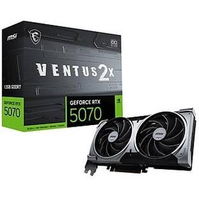 Resim MSI RTX 5070 12G Ventus 2X OC RTX5070 12GB GDDR7 192Bit Ekran Kartı 
