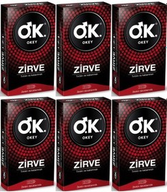Resim Okey Zirve Prezervatif 6 x 10'lu 