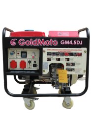 Resim Goldmoto Gm4.5dj 4.5kva Monofaze Marşlı Dizel Jeneratör 