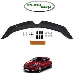 Resim Eurocap Renault Clio 4 Ön Kaput Koruma Rüzgarlık 3Mm Abs 12-20 