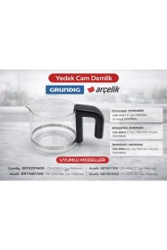 Resim Oem - cm 4054 Bio / K Kahve Makinesi Cam Demlik - 9197065638 
