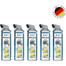 Resim Weicon W 44 T® Multi Çift Başlıklı Pas Sökücü Sprey Yağ 500 Ml, 5 Adet 
