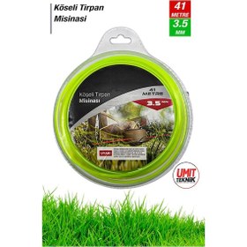 Resim Çok Fonksiyonlu Köselitirpan Misinasi Motorlu Tırpan Ot Çim Biçme Universal Misine 41 Metre 3.5 Mm 