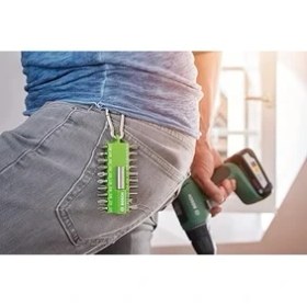 Resim CetKing Home And Garden - 21 Parça Vidalama Ucu Seti Yaylı Kancalı, Yeşil 