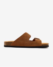 Resim Skechers Aıdan Erkek Kahverengi Sandalet 205296 Csnt 