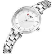 Resim Leezsing Curren Kadın Saat Moda Çok İşlevli Su Geçirmez Saatler Kuvars Saat 