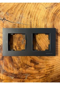 Resim Mutlusan Rita Füme İkili Çerçeve 