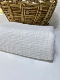Resim BURSA KUMAŞTAN En 150 Çift En Çift Katlı %100 Pamuk Müslin Kimono, Elbise, Etek,pantolon ,bluz, Gömlek, Tekstil 