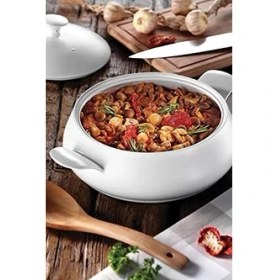 Resim Karokstore Porselen Porflame Porselen 3.6 Lt Tencere 