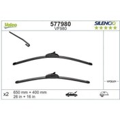Resim Valeo SİLECEK SÜPÜRGESİ ÖN MUZ TİPİ SİLENCİO (SESİZLİK) TOYOTA COROLLA CROSS 2020- (650mm+400mm) uyumlu 