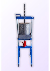 Resim Üzüm Sıkma Presi - 30 Litre Kapasiteli Paslanmaz Çelik Meyve Suyu 