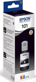 Resim Epson 101 Orijinal Siyah Mürekkep Şişesi, 127 ml. L4150/L4160/L6160/L6170/L6190/L14150 (C13T03V14A) 