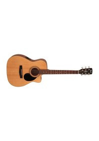Resim Cort Af515ceop Elektro Akustik Gitar Başlangıç/orta Seviye Konser Tipi Kesik Kasa Cutaway , Dahili Preamp Sistemi Ve Open Pore Doğal Bitiş 