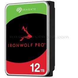 Resim Seagate IronWolf Pro 3.5" 12TB 7200RPM 256MB Cache SATA III Harddisk (ST12000NT001) 