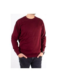 Resim Twister Jeans Twister 3621 Bordo Bisiklet Yaka Büyük Beden Erkek Kazak 