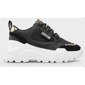 Resim Versace Jeans Couture Bayan Ayakkabı 76va3sc2 Zpa47 G89 Siyah 