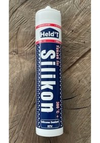 Resim Heldt Rtv300 Yüksek Isı Silikonu Isıya Dayanıklı Silikon Sıvı Conta Kırmızı 