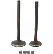 Resim Motobir Emme Egzoz Sübap Takımı Tırnaklı Honda Activa 100 