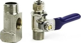 Resim mes Su Arıtma Cihazı 3/8" Hat Alma Aparatı ve Küresel Vana 