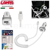 Resim Lampa Apple için Hızlı Araç Şarjı+Extra Usb Port 2400Ma-5V 38927 