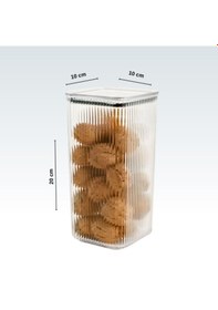 Resim Wniltuglobal 1750 ML Line Saklama Kabı Şeffaf 