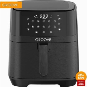 Resim Braventa Collection Groove Max Xxl 7l 1800W Wifi Airfryer Air Fryer Yağsız Sıcak Hava Fritözü Siyah 