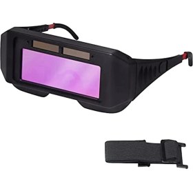 Resim Pandoraplanet Kaynakçı Gözlükleri Güvenlik Koruması Ayarlanabilir Gölgeli Güneş Enerjili Otomatik Karartma Kaynak Gözlüğü, Sensör Kaynakçı Gözlükleri (Yurt Dışından) 