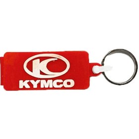 Resim Kymco Uyumlu Anahtarlık Kırmızı Çok Renkli 