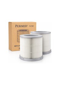 Resim Purmed Xiaomi Smart Hava Temizleyicisi 4 Compact Uyumlu Hepa Filtre - 4 Compact Hepa Filter 2'li 