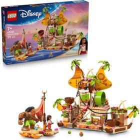 Resim LEGO® ǀ Disney Moana 2 Kakamora Gemisi 43258 - 7 Yaş ve Üzeri Çocuklar için Hazine Sandığı içeren Yaratıcı Oyuncak Yapım Seti (572 Parça) 