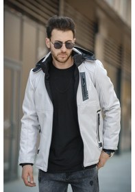 Resim Majuro Outdoor Su Soğuk Rüzgar Geçirmez İçi Kürklü Dolgulu Softshell Erkek Dağcı Kampcı Kayakcı Montu 001 