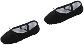 Resim 3 Kızlar Için Bale Ayakkabıları Çocuklar Bale Ayakkabıları Kız Dans Ayakkabıları Çocuk Dans Ayakkabıları Kız Bale Ayakkabıları Kızlar Yoga Ayakkabıları Dans Daireler Egzersiz 