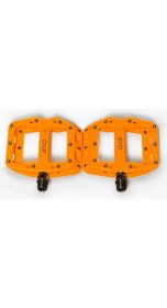 Resim Evo Turuncu Plastik Rulmanlı Platform Çivili Bisiklet Pedalı 