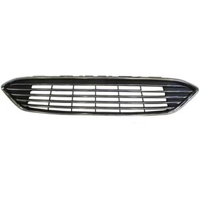 Resim Ford Focus- Sd/hb- 2015-2018- Ön Panjur Komple Çıtaları Nikelajlı Tıtanıum Eurobody 