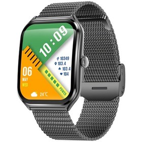 Resim Logia Ultra Thin Edge 48 MM Metal Kordon Akıllı Saat (Distribütör Garantili) 