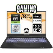 Resim Gigabyte G5 KF-E3EE313SD03 Intel Core i5-12500H 15.6" 32 GB RAM 512 GB SSD RTX4060 FHD FreeDOS Gaming Laptop Gigabyte