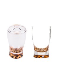 Resim Sıa 2 Li Banyo Seti.Leopar Desenli Akrilik Model Leopar 