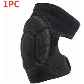 Resim Kaymaz Diz Koruma Çarpışma Motosiklet Dizlik Siyah 1 Adet M 