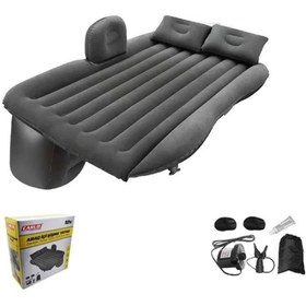 Resim Temiz Pazar CARUB Araç İçi 12V Şişme Yatak Pompa + Yastık Seti 