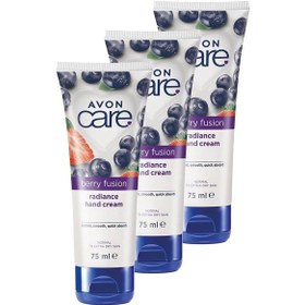 Resim Avon Care Berry Fusion Yabanmersinli El Kremi 3 x 75 ML 
