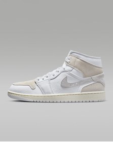 Resim Nike Air Jordan 1 Mid SE Craft Erkek Sneaker Ayakkabı 