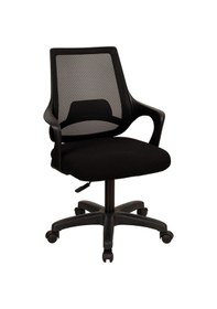 Resim Mobilyakeyfi Bürocci Enzo Fileli Çalışma Koltuğu-Siyah File-2375B0541 