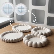 Resim Silikon Kabarcık Kalıbı DIY El Sanatları için - Çoklu Bölümlü Yuvarlak Reçine Döküm Kalıpları, Beton Mum Tutucuları, Depolama Kapları ve Dekoratif Kabarcıklar için Mükemmel, El Sanatları Kalıpları | Dekoratif Kabarcıklar | Dayanıklı Silikon 