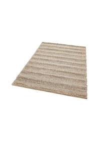 Resim Eko Halı Netra S-1410 Sılver Xw Farklı Örgü Dokusuna Sahip El Dokuma Naturel Jüt Hasır Halı - 170X240 