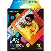 Resim Instax Square Rainbow 10'lu Kare Özel Film Fujifilm